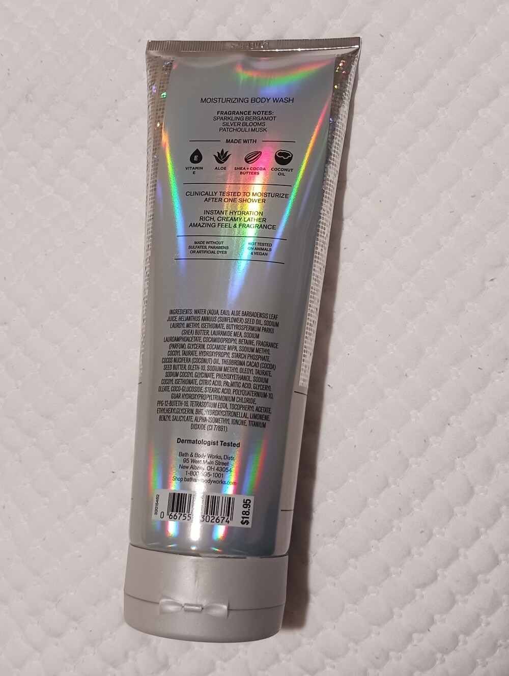 Bath & Body Works Platnium Moisturizing Body Wash - Picture 2 of 4